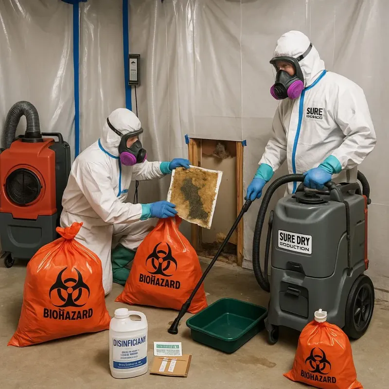 Contaminated Water Handling Protocols process in Hancock County, OH